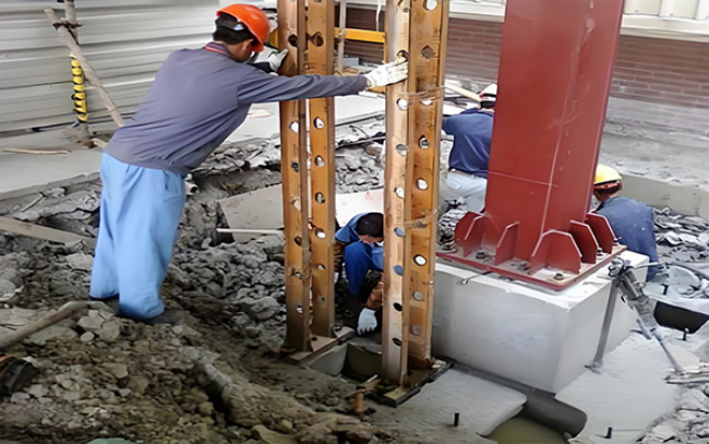 樓房沉降傾斜修復施工
